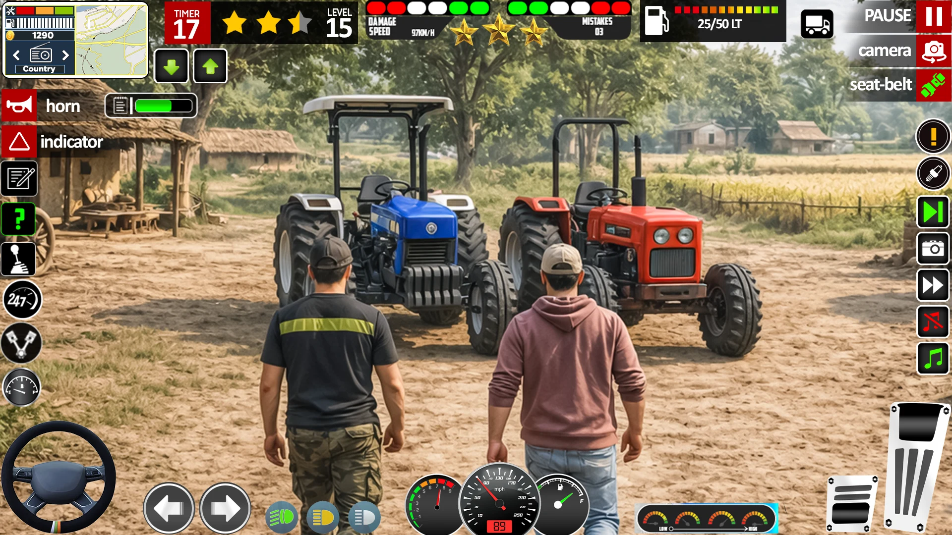 Real Indian Farming Tractor 3D screenshot