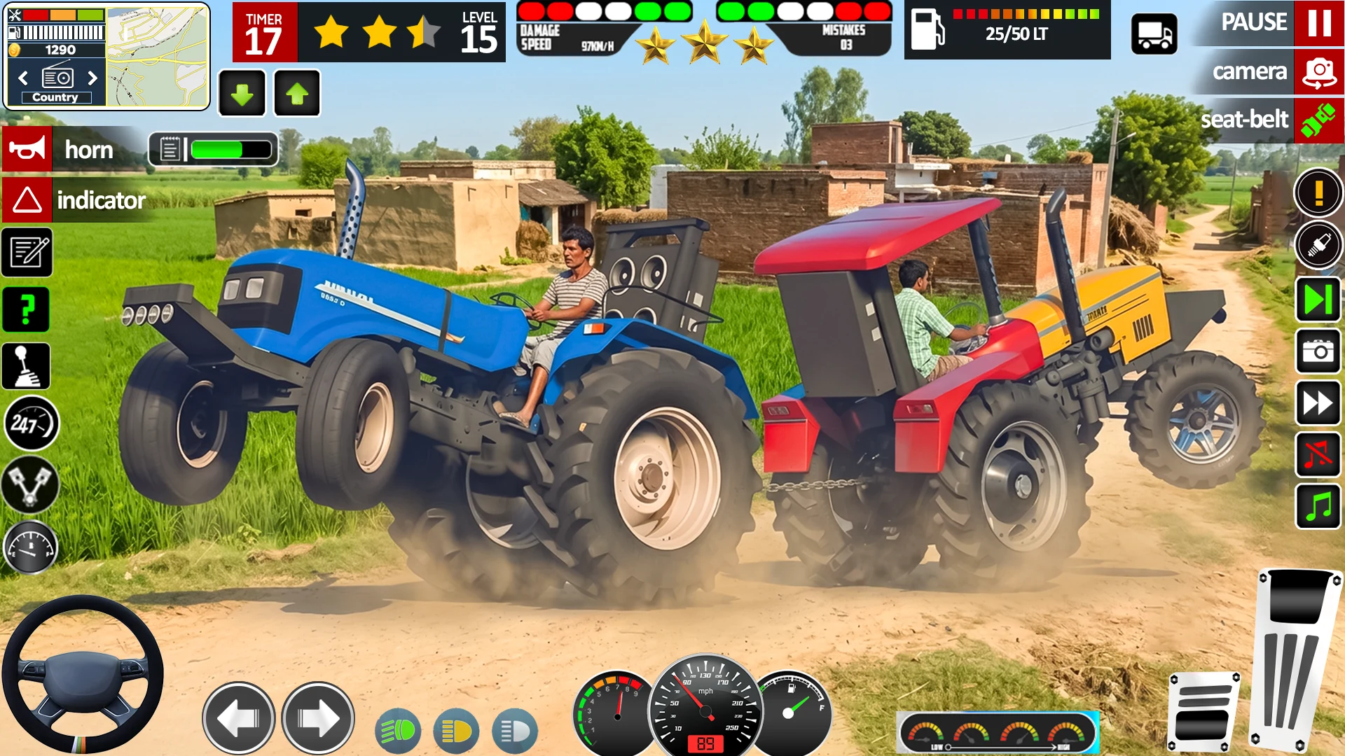 Real Indian Farming Tractor 3D screenshot