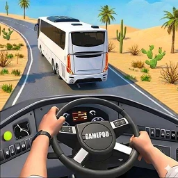 Ikon Real Bus Driving : Bus Game 3D